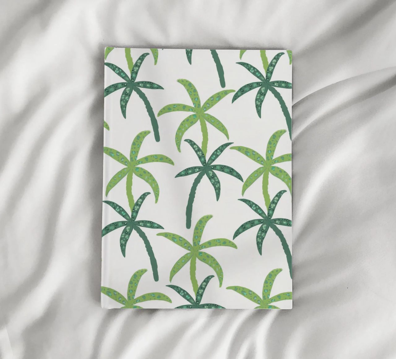 Rain forest with leopard pattern notebook by gulsengunel
