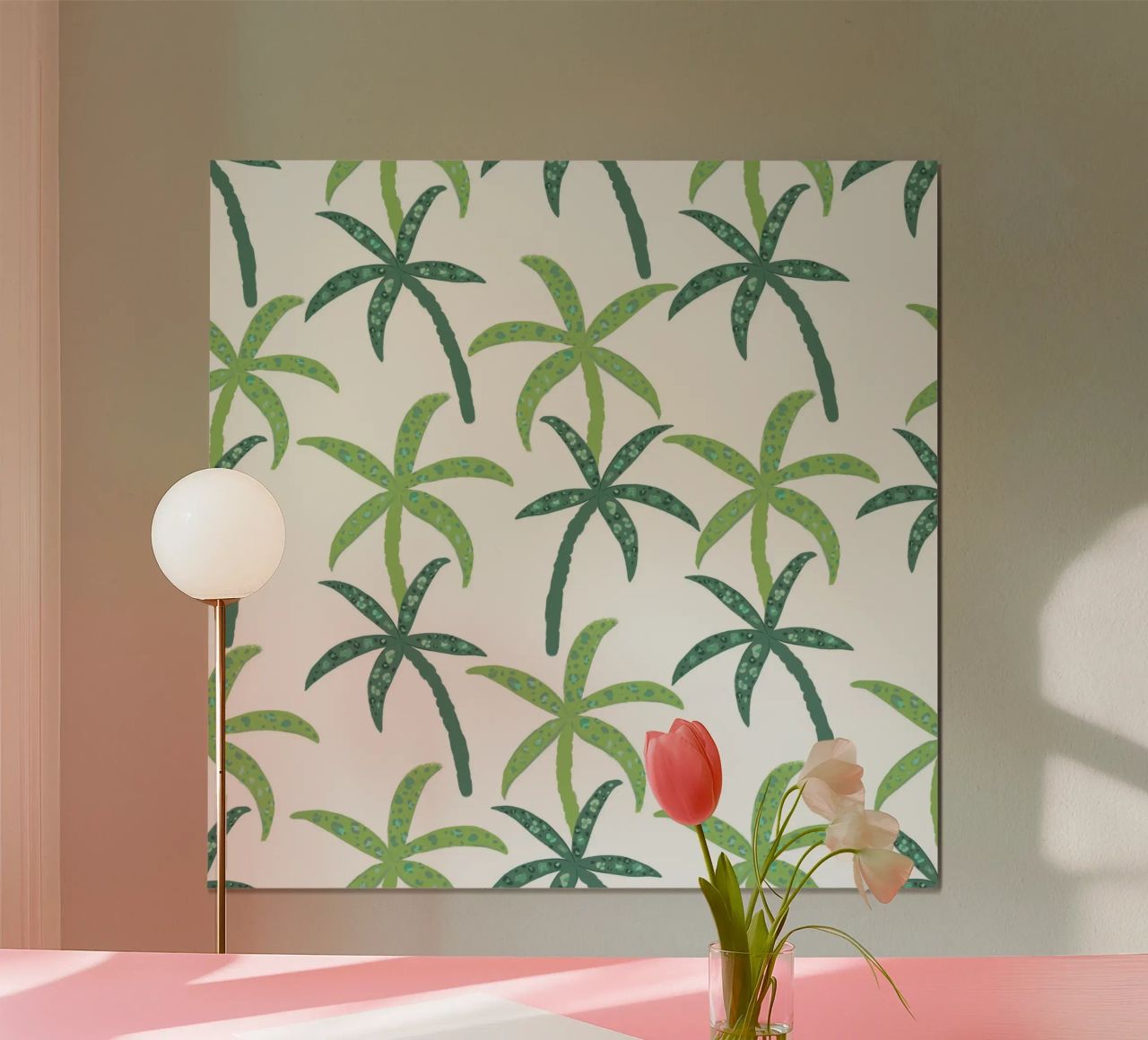 Rain forest with leopard pattern hahnemühle by gulsengunel