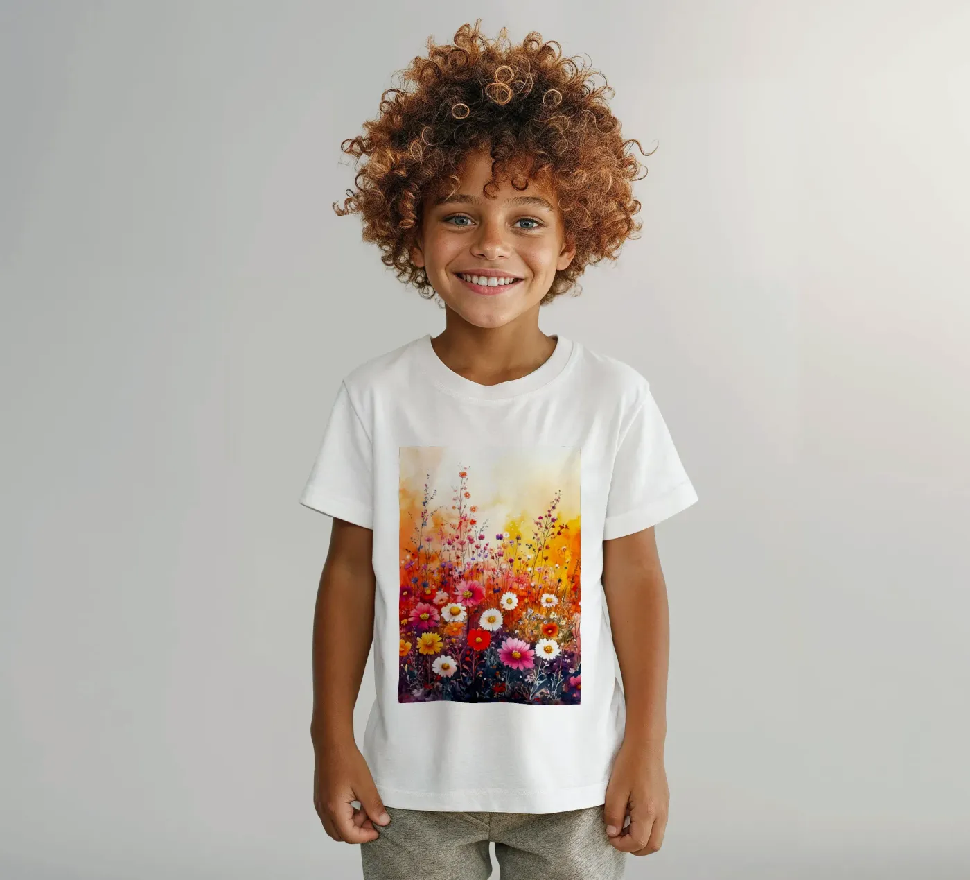 Weide kinder t-shirt van Justyna Jaszke JBJart