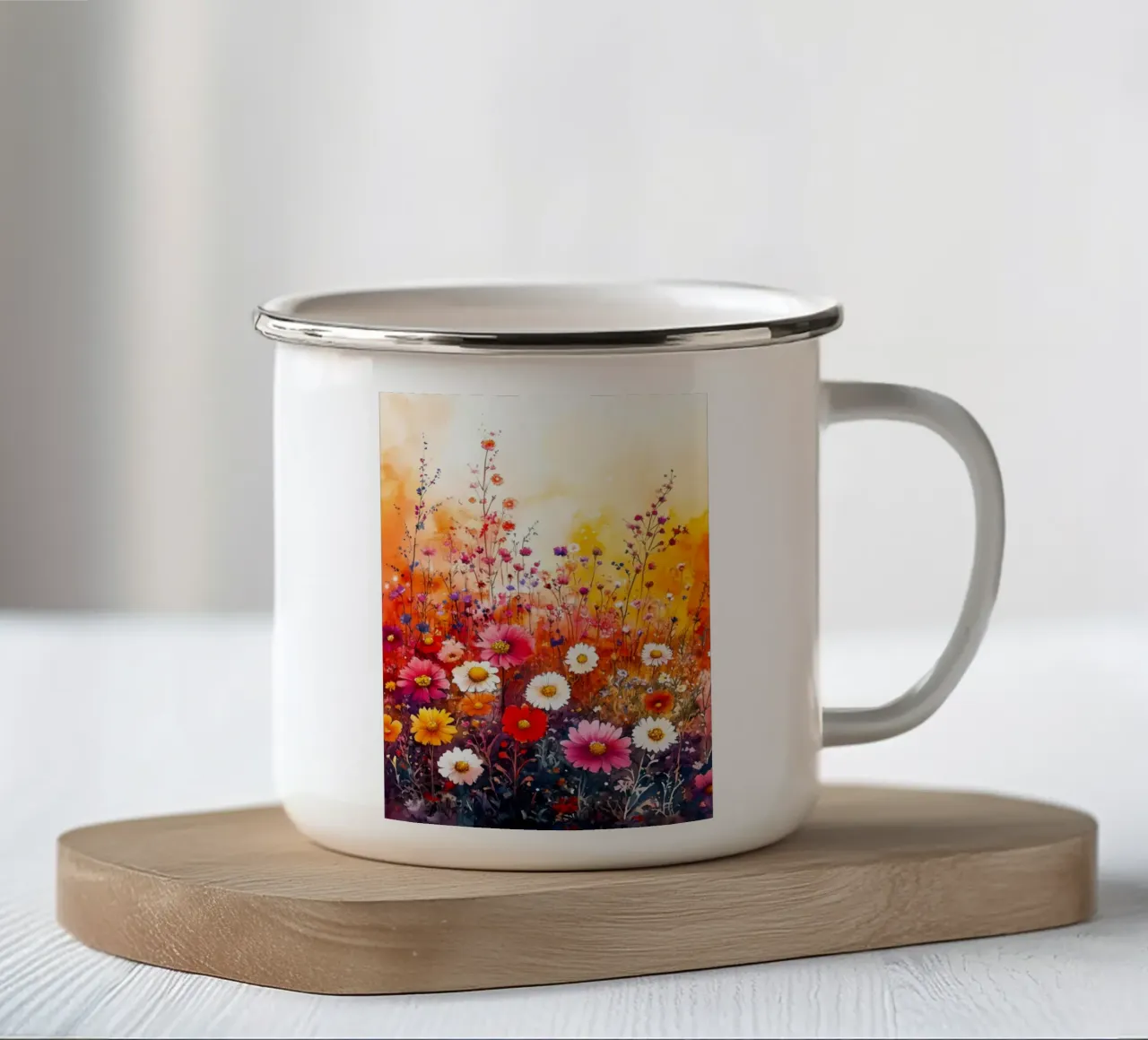 Prato tazza in smalto da Justyna Jaszke JBJart