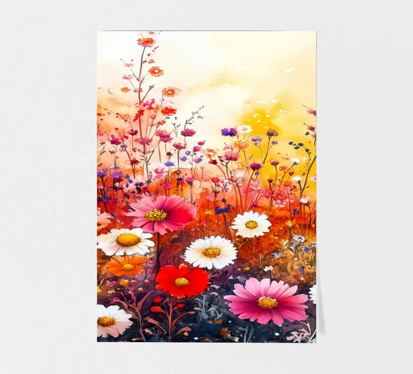 Meadow sticker sheet by Justyna Jaszke JBJart