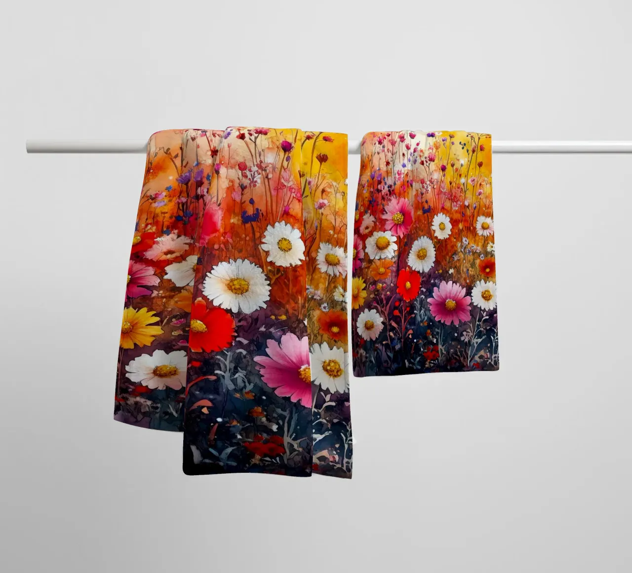 Weide badhanddoek van Justyna Jaszke JBJart