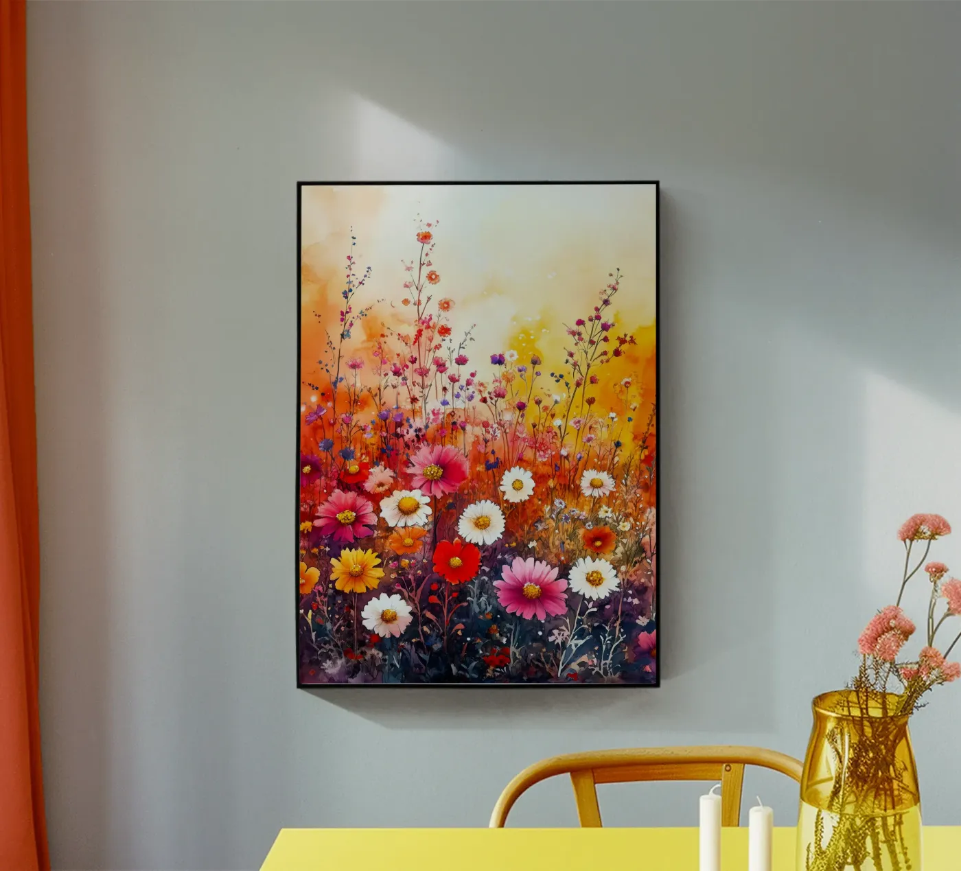 Weide acryl van Justyna Jaszke JBJart