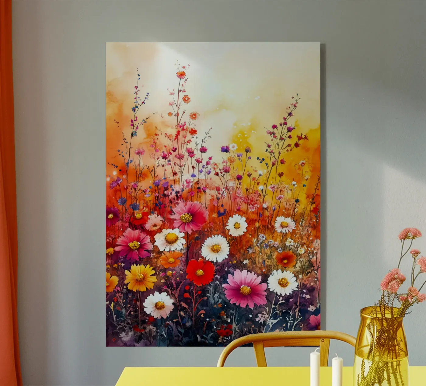 Weide acryl van Justyna Jaszke JBJart