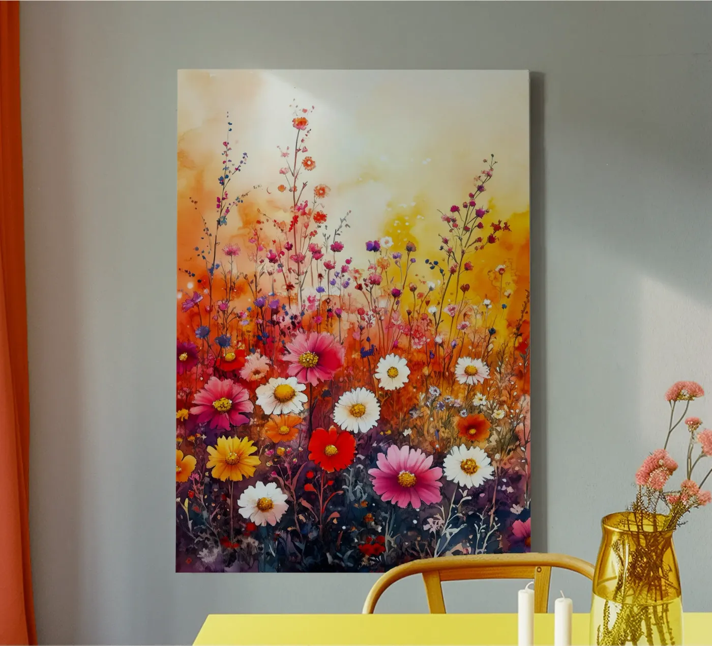 Wiese Leinwand von Justyna Jaszke JBJart