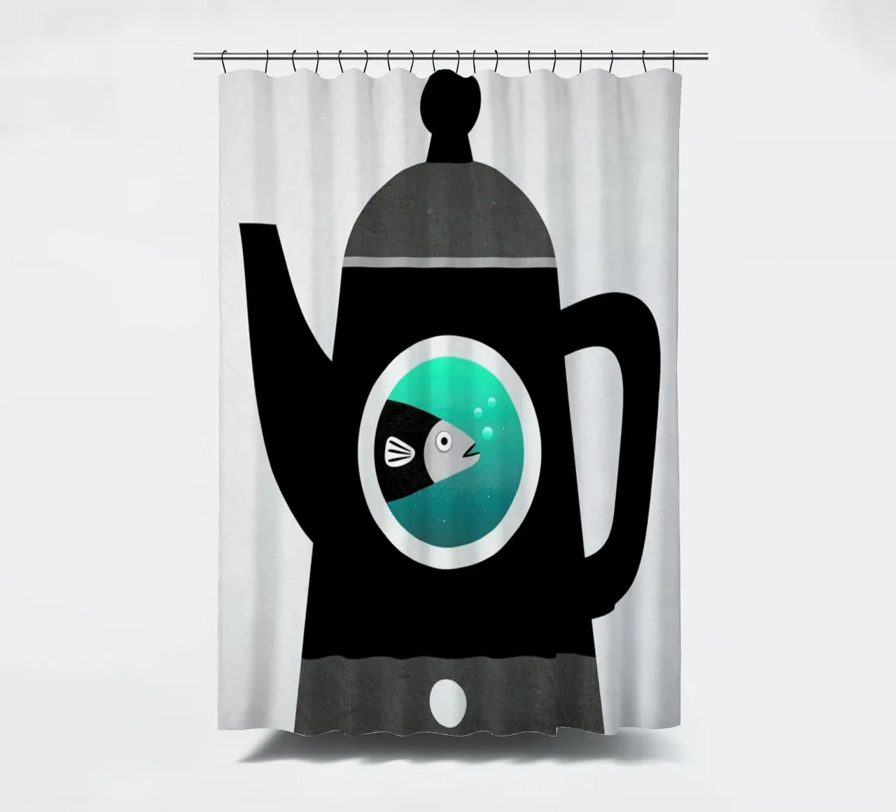 You´d never guess rideau de douche de Elisabeth Fredriksson