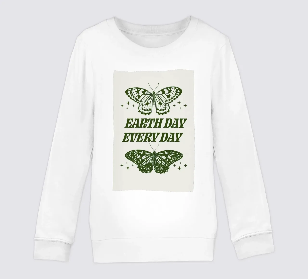 Earth Day Every Day felpa bambino da cafelab