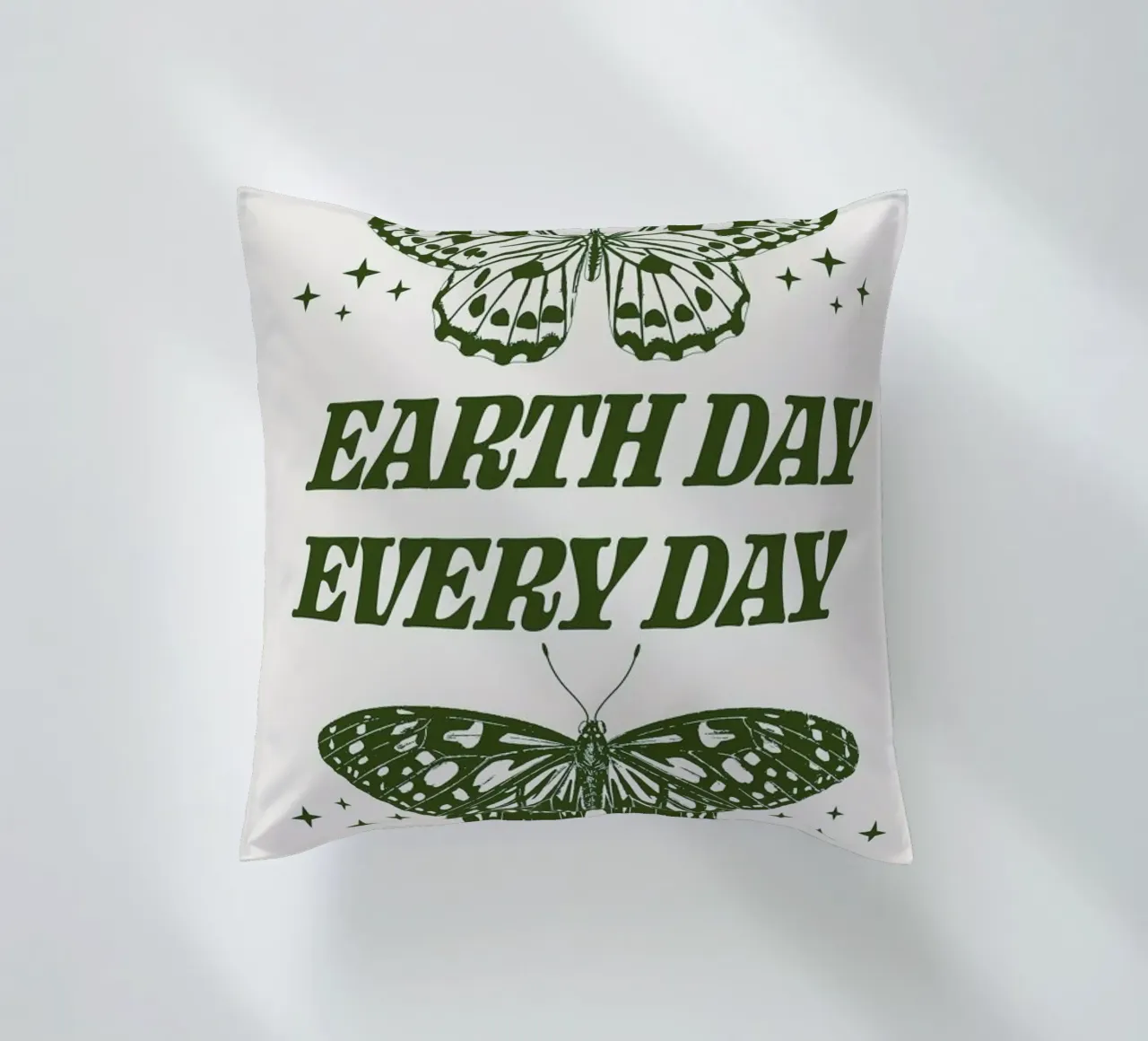 Earth Day Every Day cuscino da cafelab