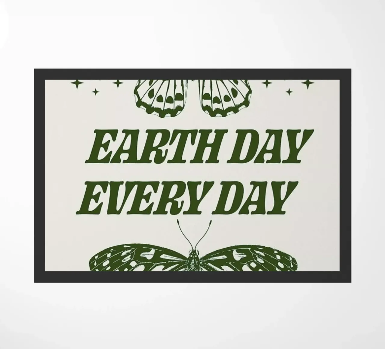 Earth Day Every Day zerbino da cafelab