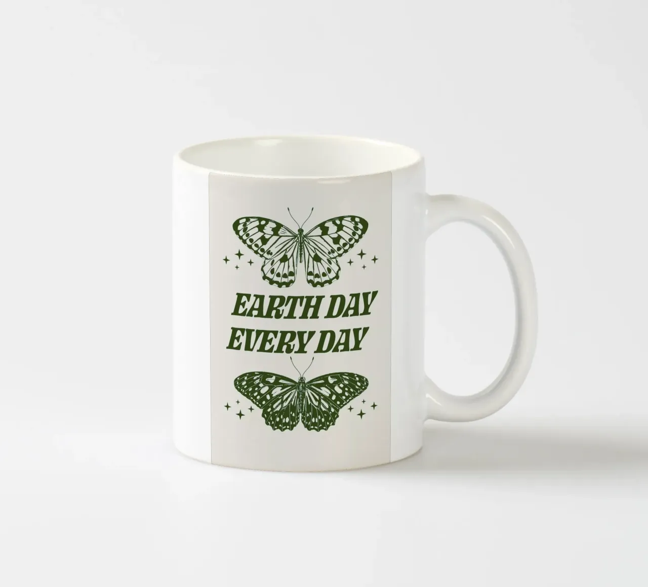 Earth Day Every Day tazza in ceramica da cafelab