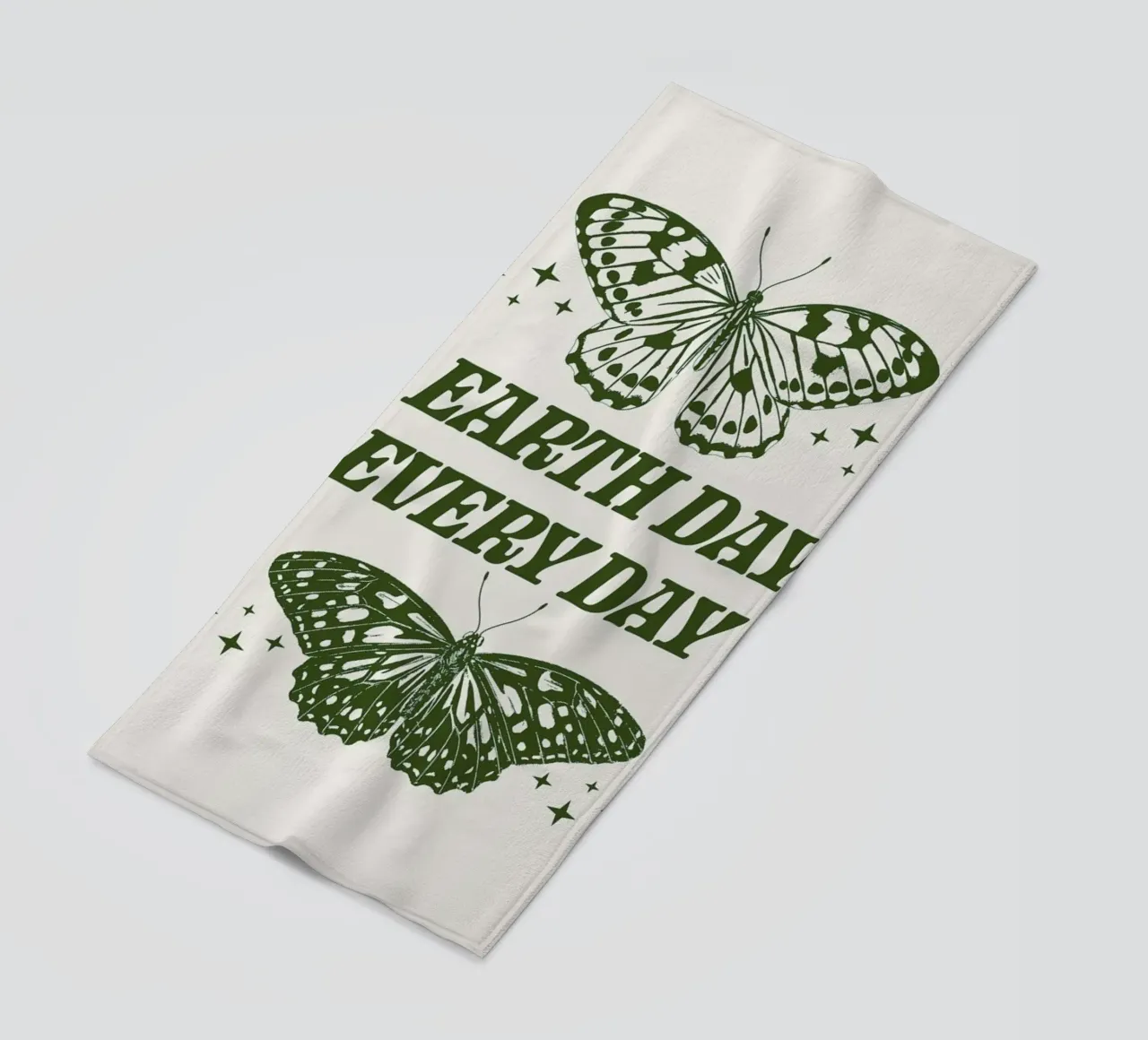 Earth Day Every Day telo mare da cafelab