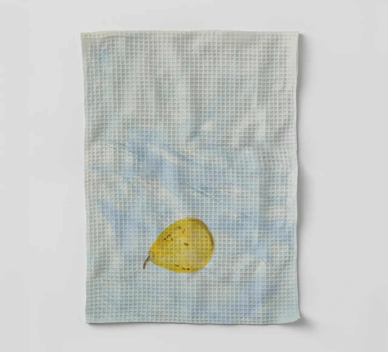 Abstract Stilleven Peer Kunstdruk - Modern Fruitdecor theedoek van ClubArt