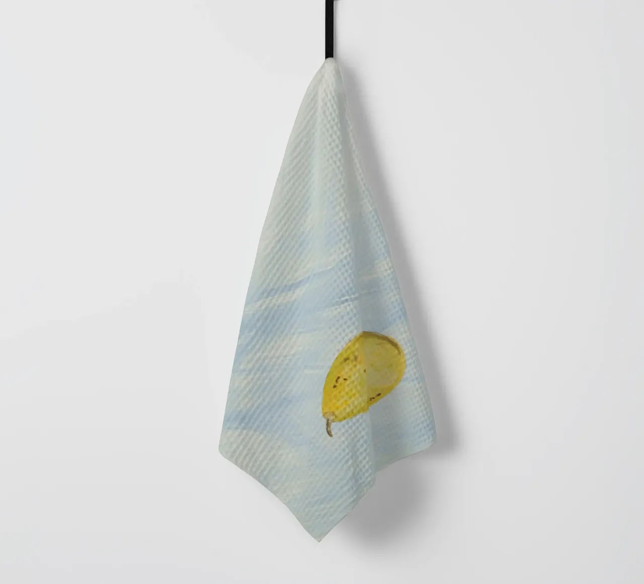 Abstract Stilleven Peer Kunstdruk - Modern Fruitdecor theedoek van ClubArt