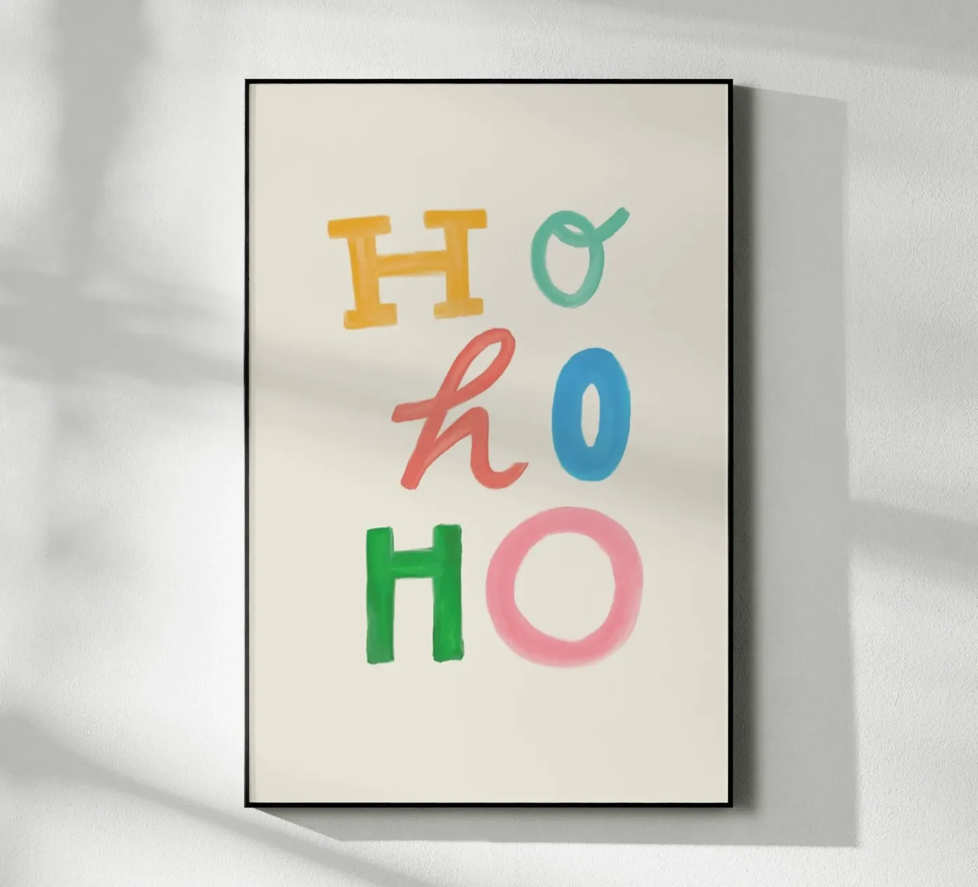 Hohoho Lettering plexiglass da KRUTH DESIGN