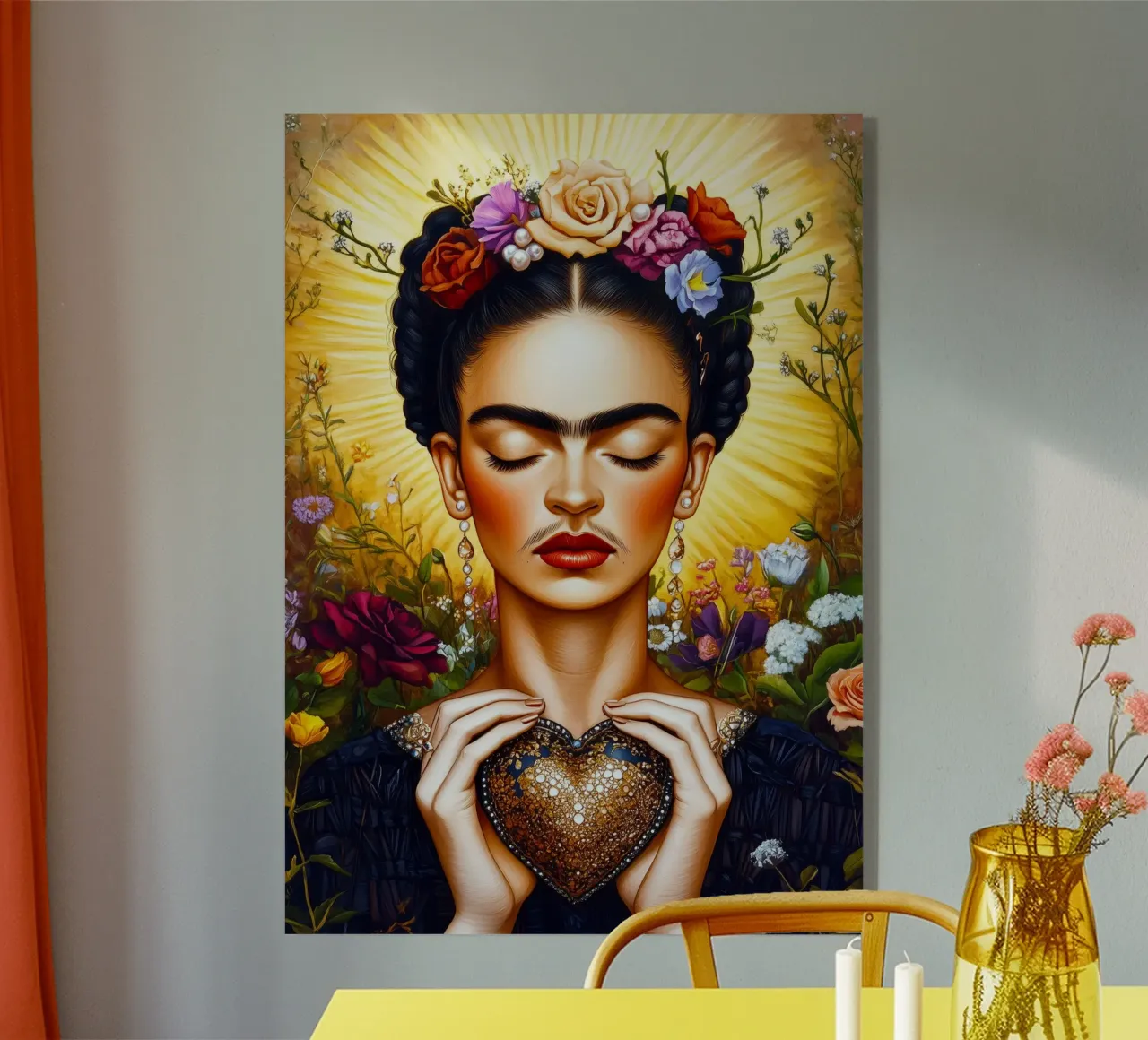 Cuore di donna plexiglass da Justyna Jaszke JBJart