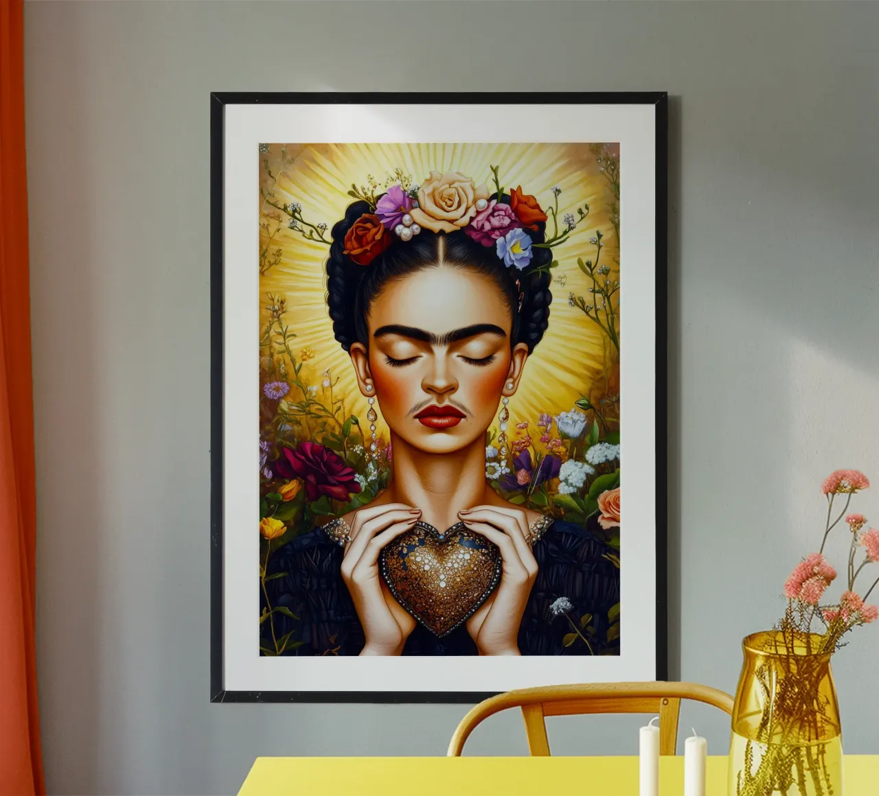 Cuore di donna poster da Justyna Jaszke JBJart