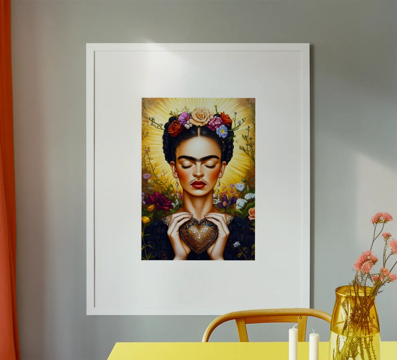 Cuore di donna poster da Justyna Jaszke JBJart