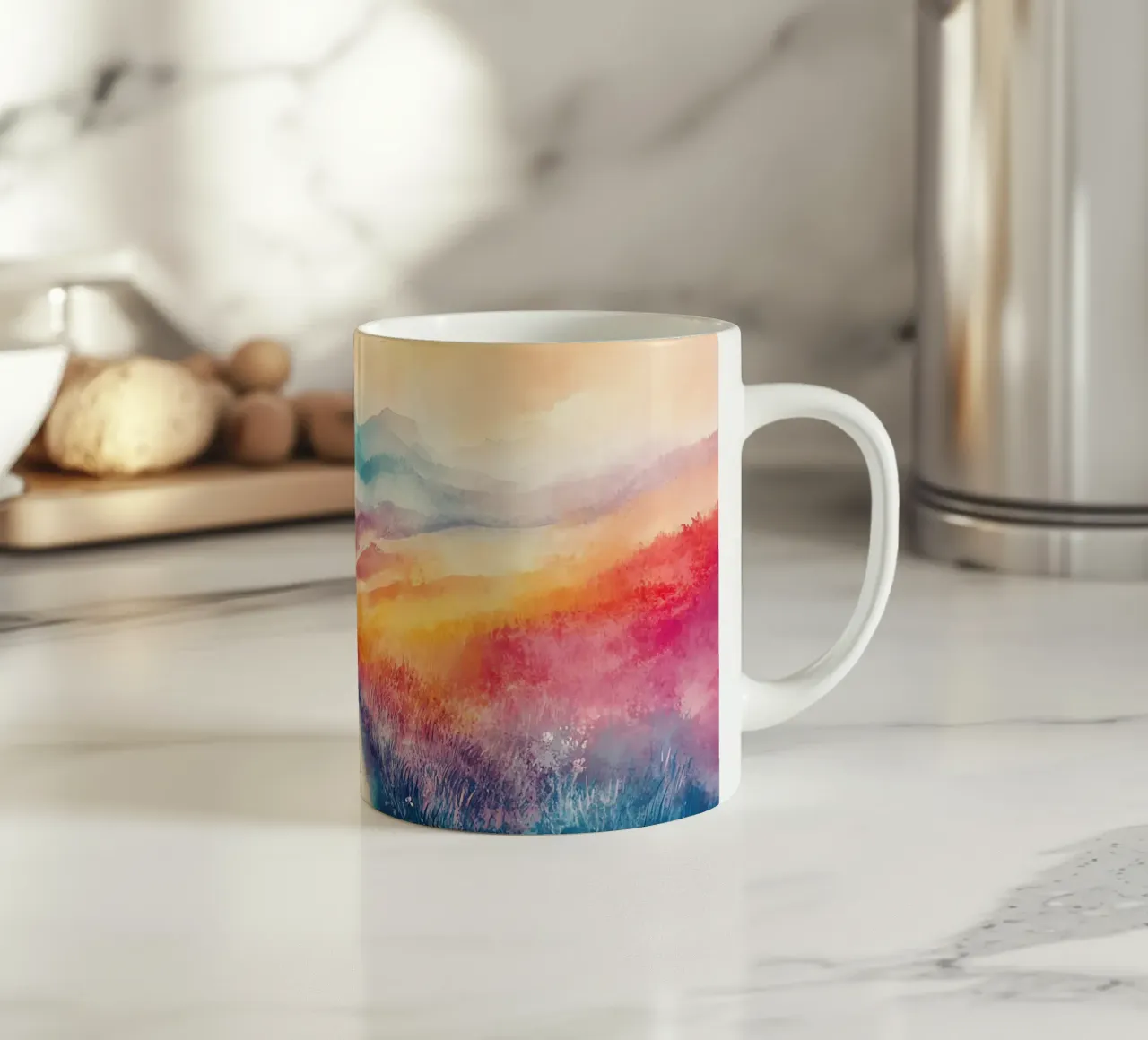 Chemin des Collines tazza in ceramica da Théïa's Fantasia World