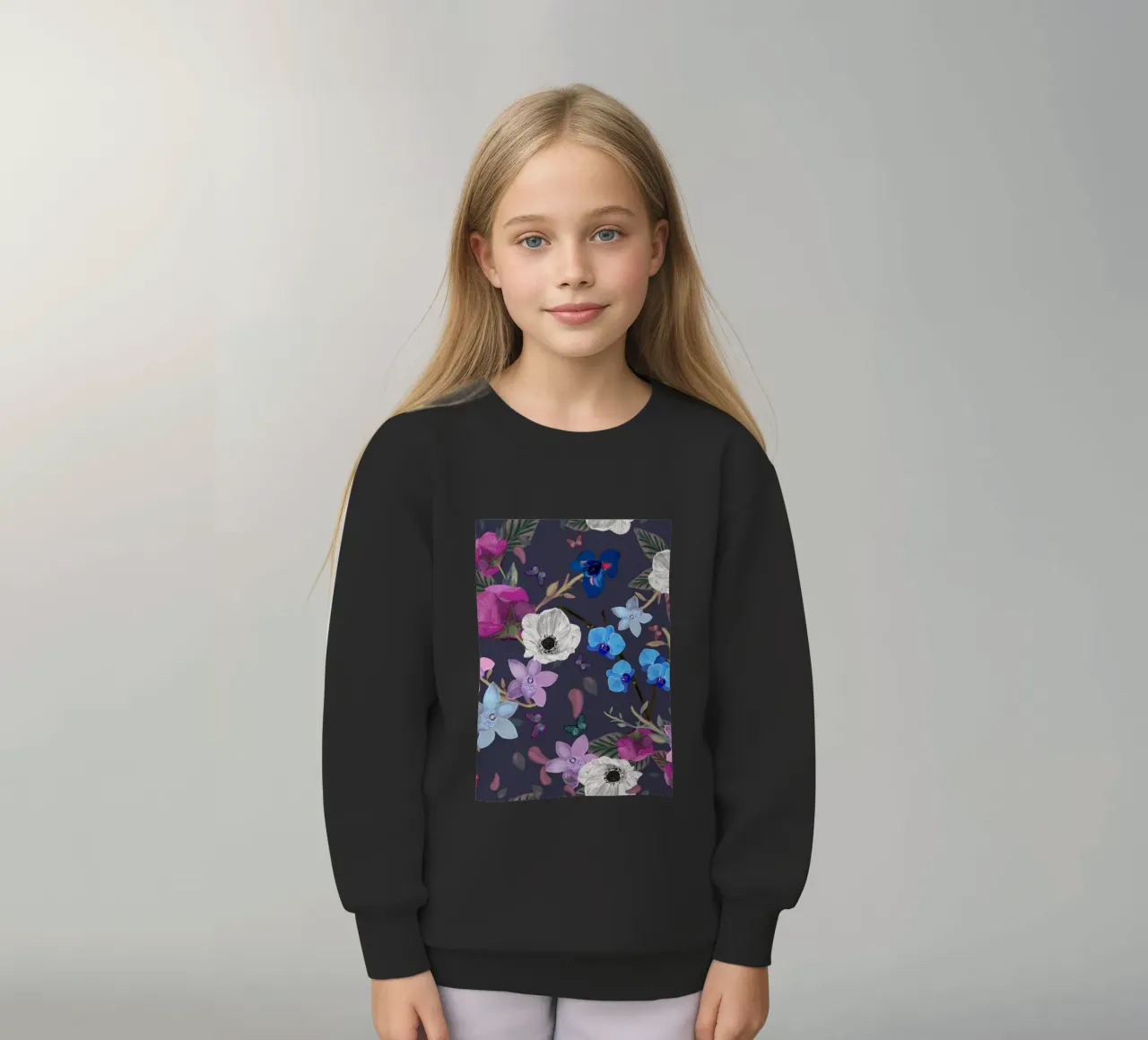 Orchidea primulacea e iris felpa bambino da gulsengunel