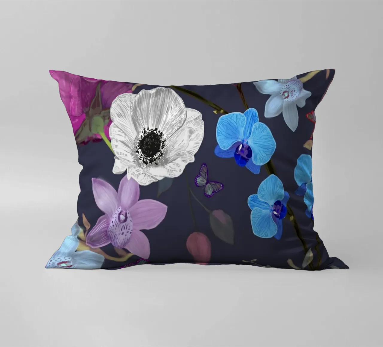 Orchidea primulacea e iris cuscino da gulsengunel