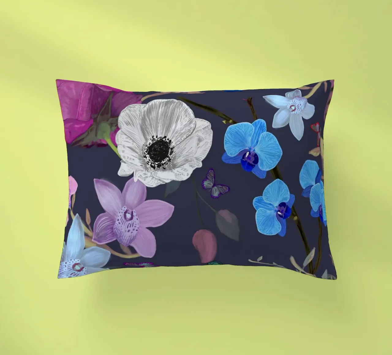 Orchidea primulacea e iris cuscino da gulsengunel