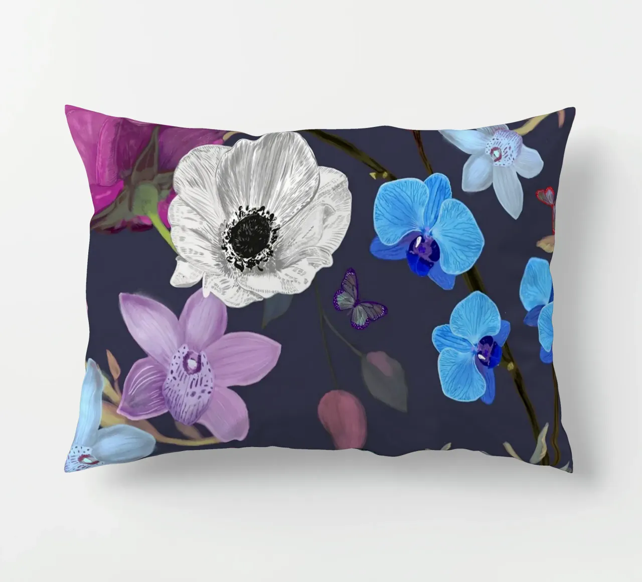 Orchidea primulacea e iris cuscino da gulsengunel