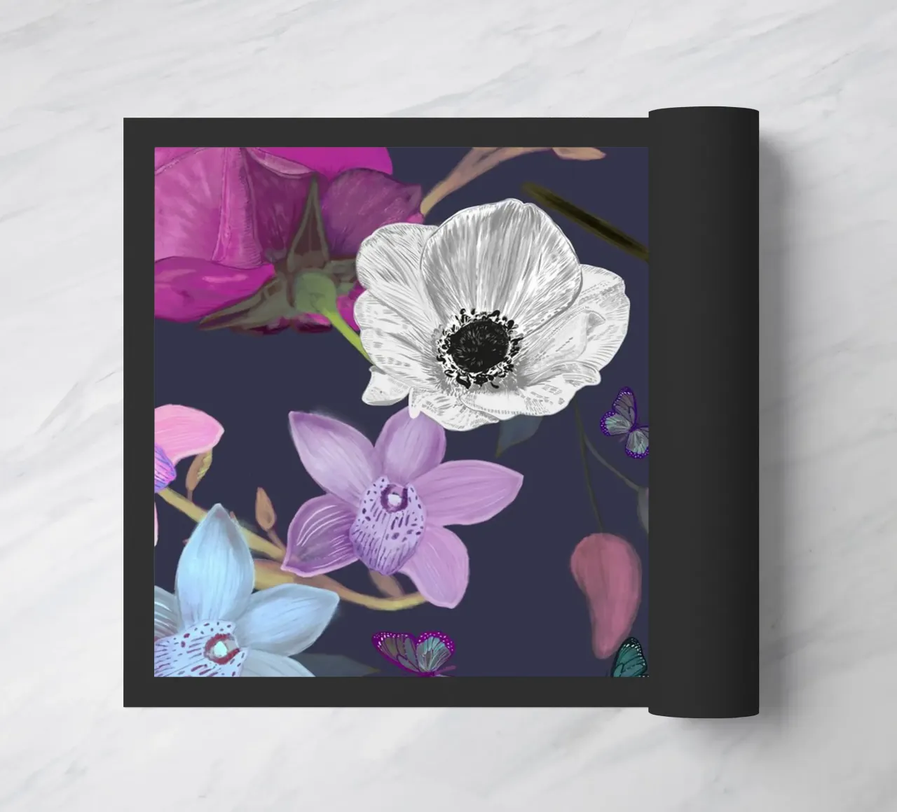 Orchidea primulacea e iris zerbino da gulsengunel