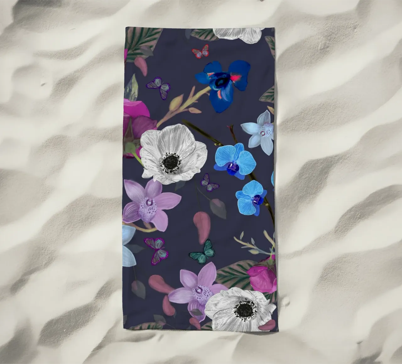 Orchidea primulacea e iris telo mare da gulsengunel