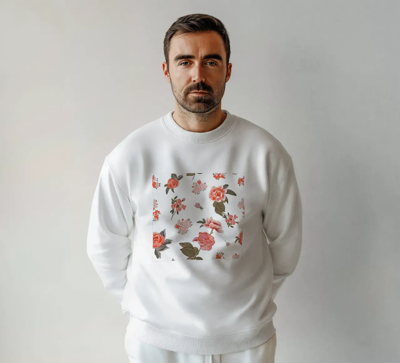 Oranges pattern background sweatshirt by gulsengunel