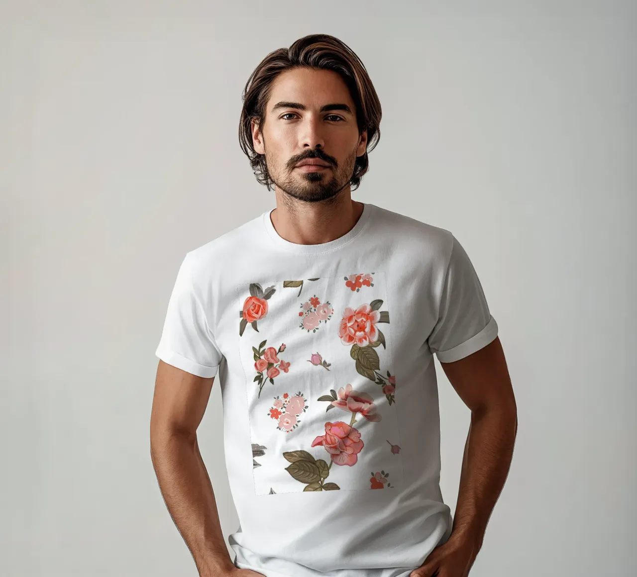 Sfondo del motivo delle arance t-shirt da gulsengunel