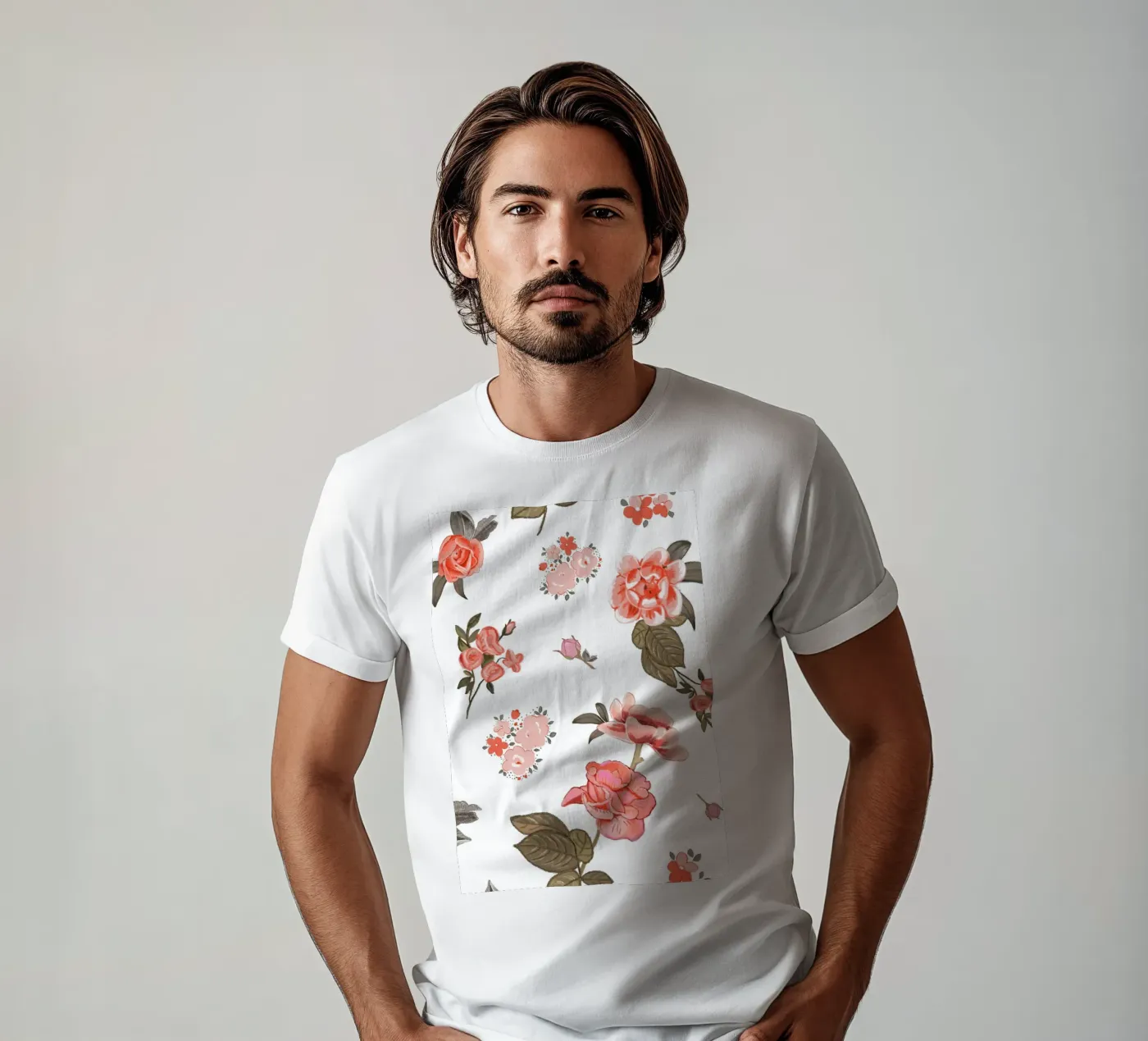 Sinaasappels patroon achtergrond t-shirt van gulsengunel