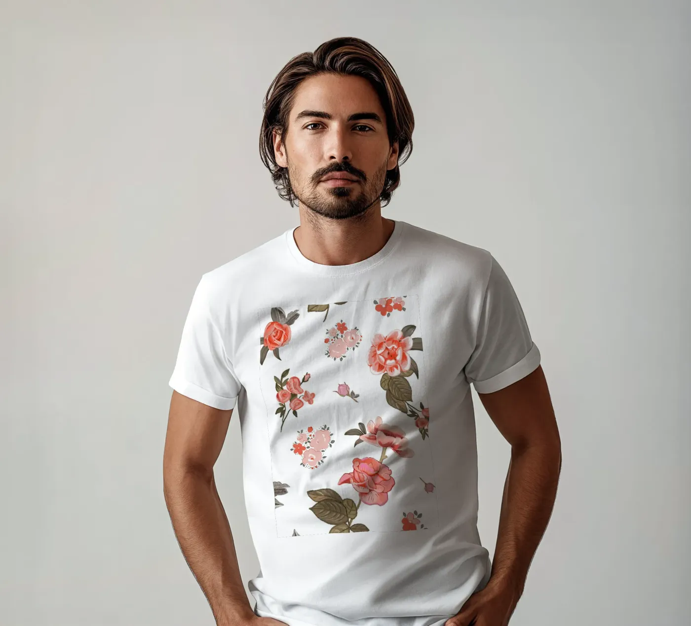 Sinaasappels patroon achtergrond t-shirt van gulsengunel