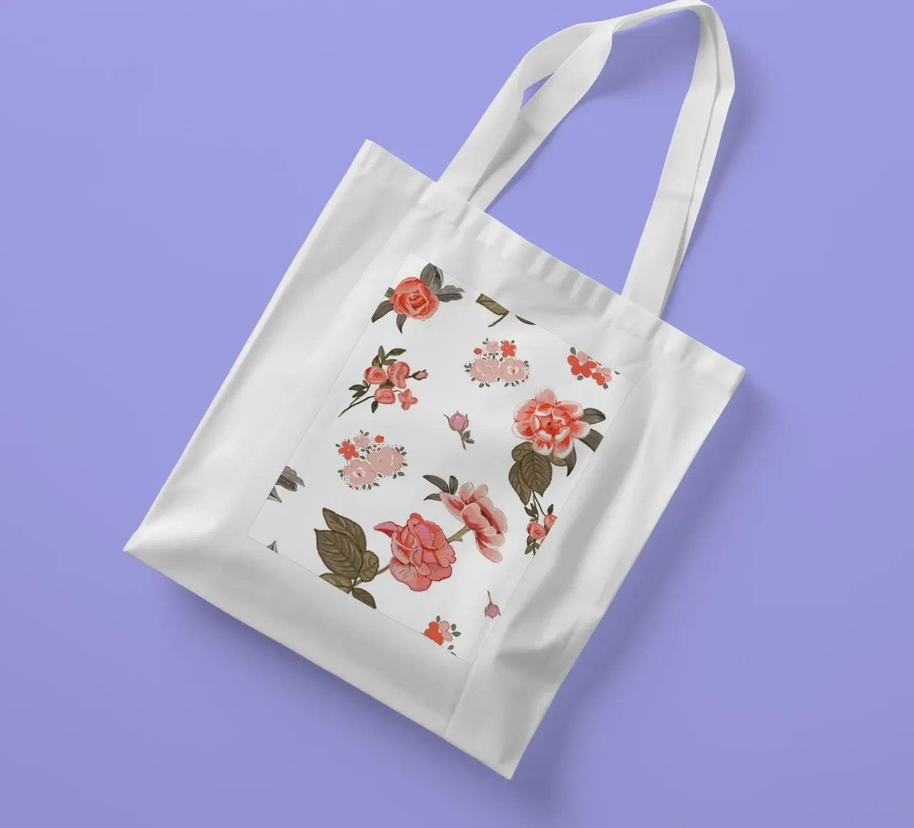 Oranges pattern background tote bag by gulsengunel