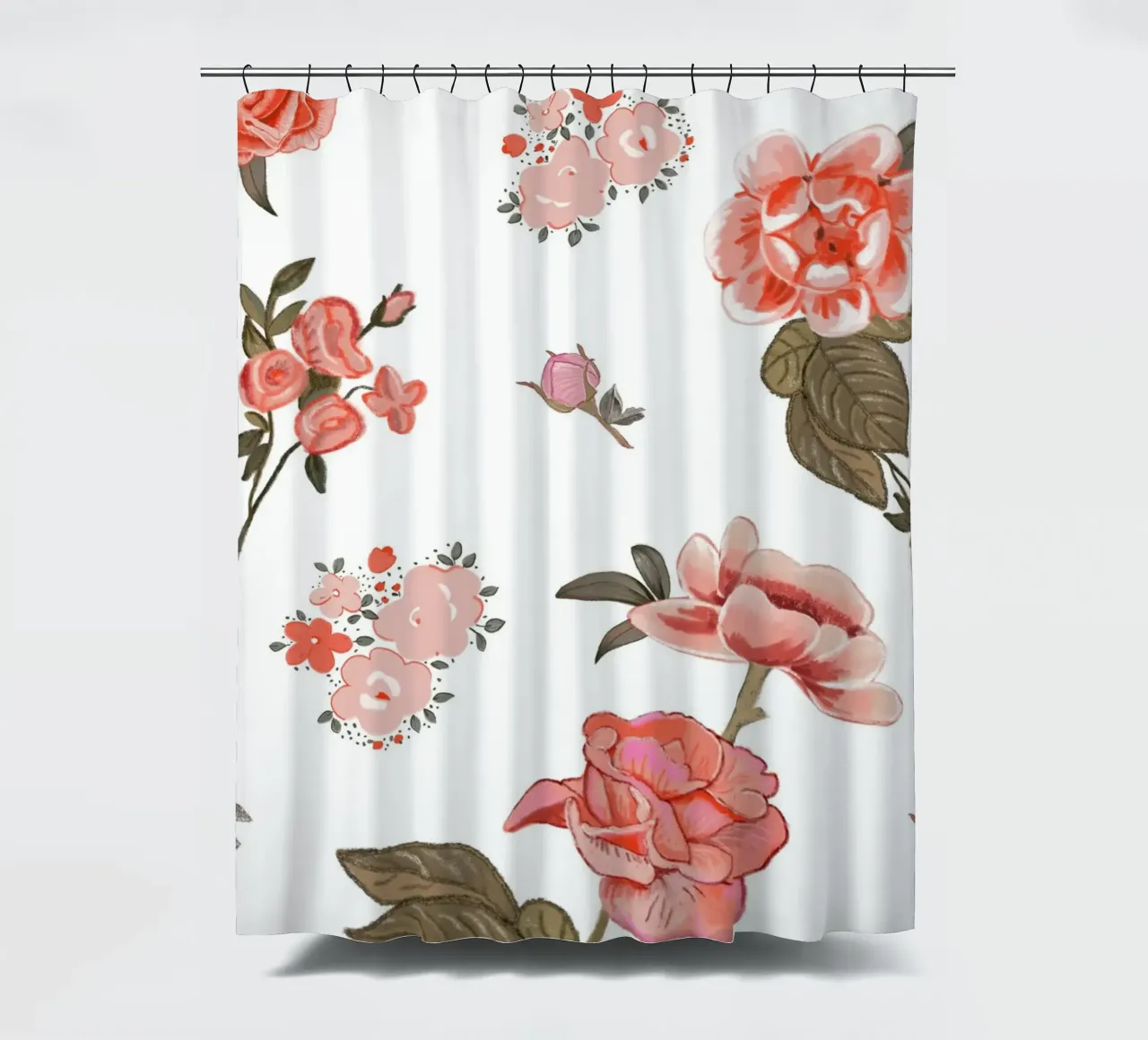 Oranges pattern background douchegordijn van gulsengunel