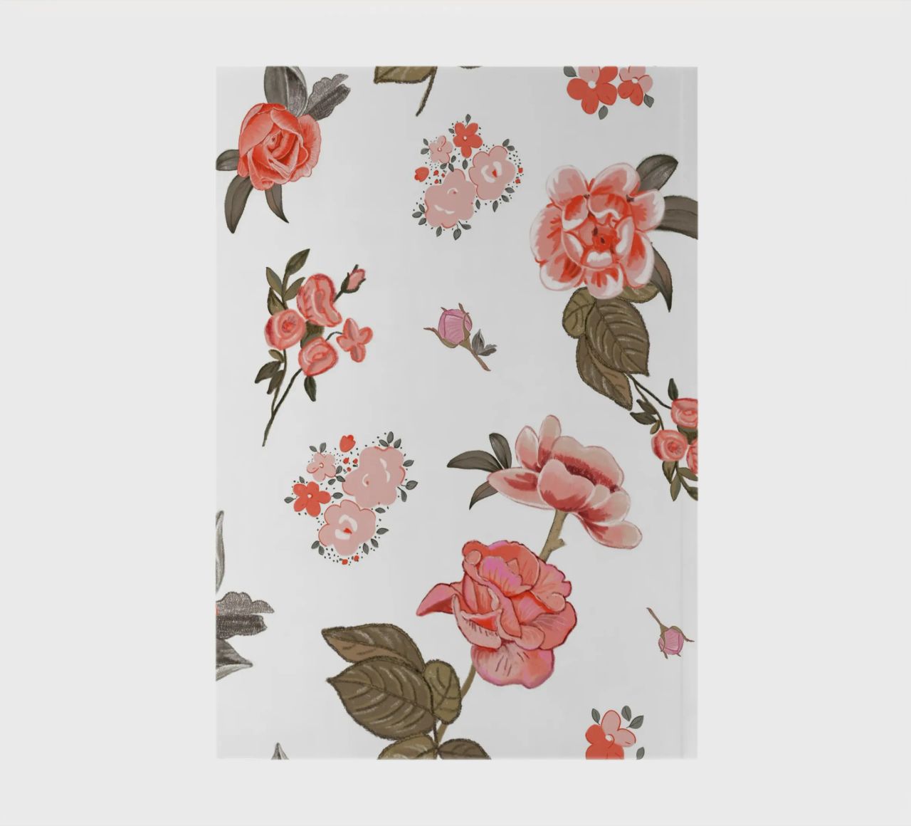 Oranges pattern background notebook by gulsengunel