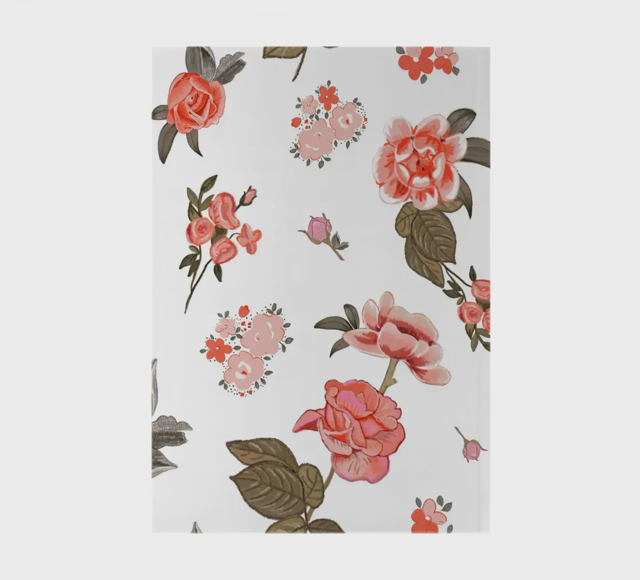 Oranges pattern background notebook by gulsengunel