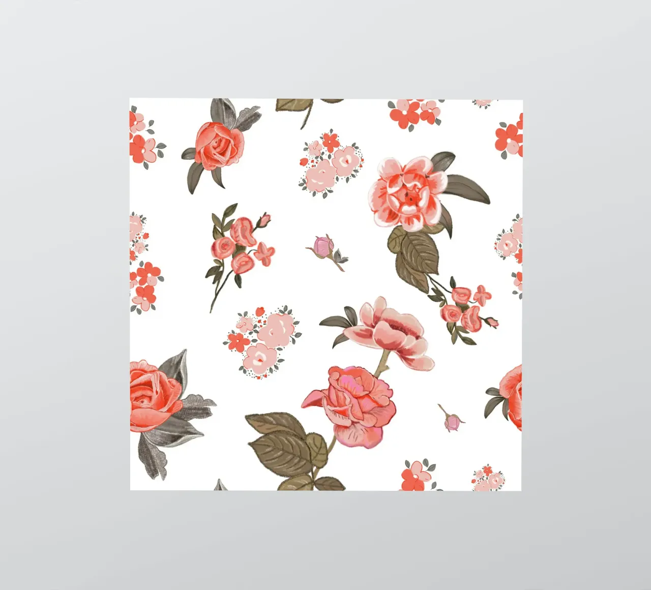 Oranges pattern background sticker by gulsengunel
