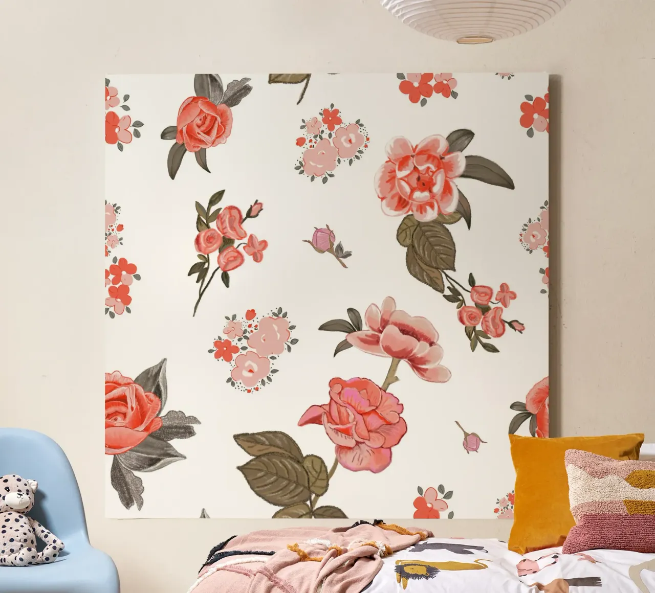 Motif d'oranges en arrière-plan toile de gulsengunel