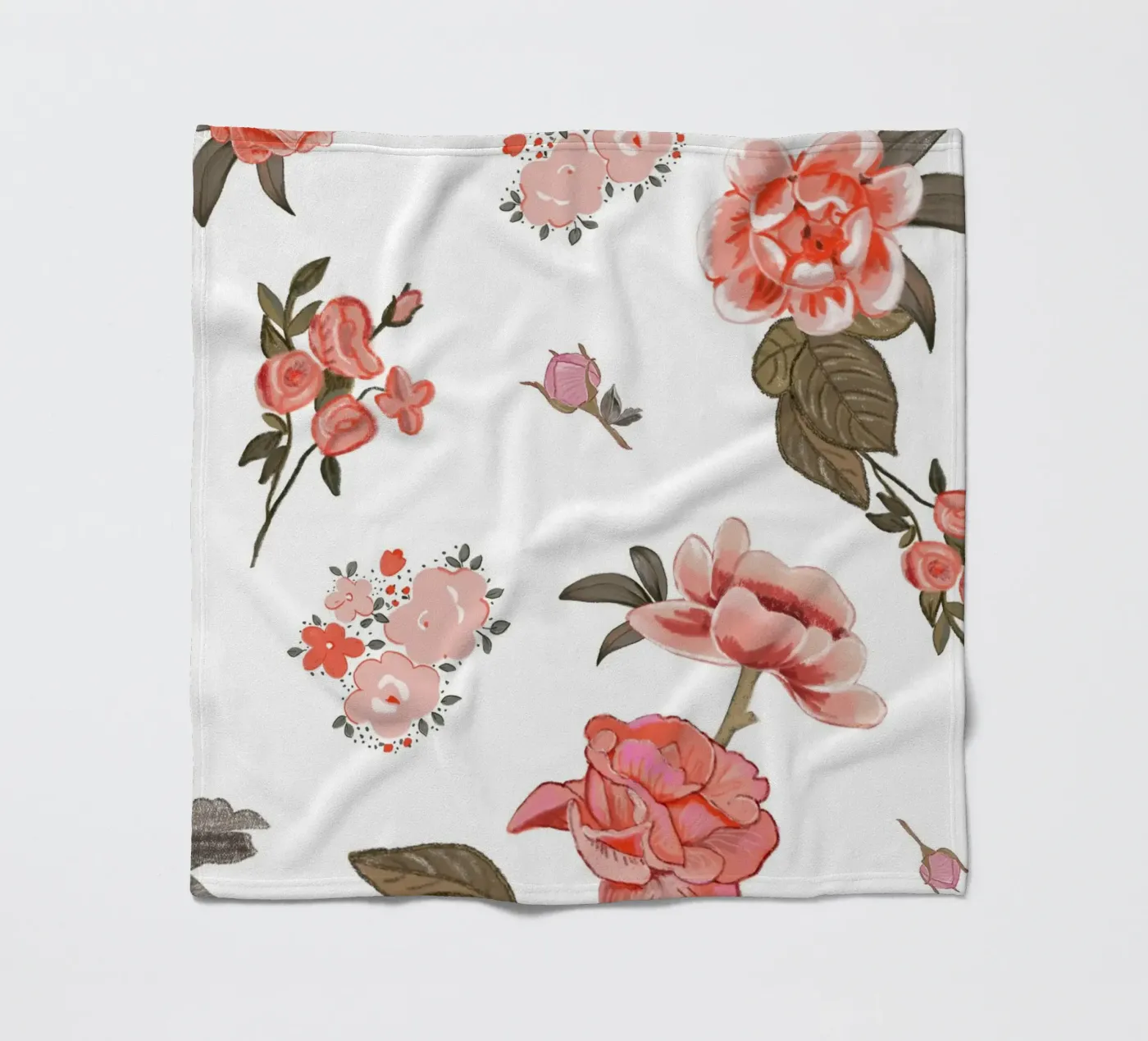 Oranges pattern background Fleecedecke von gulsengunel