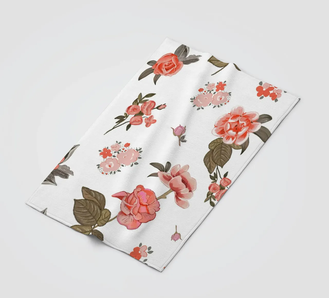 Oranges pattern background fleece blanket by gulsengunel