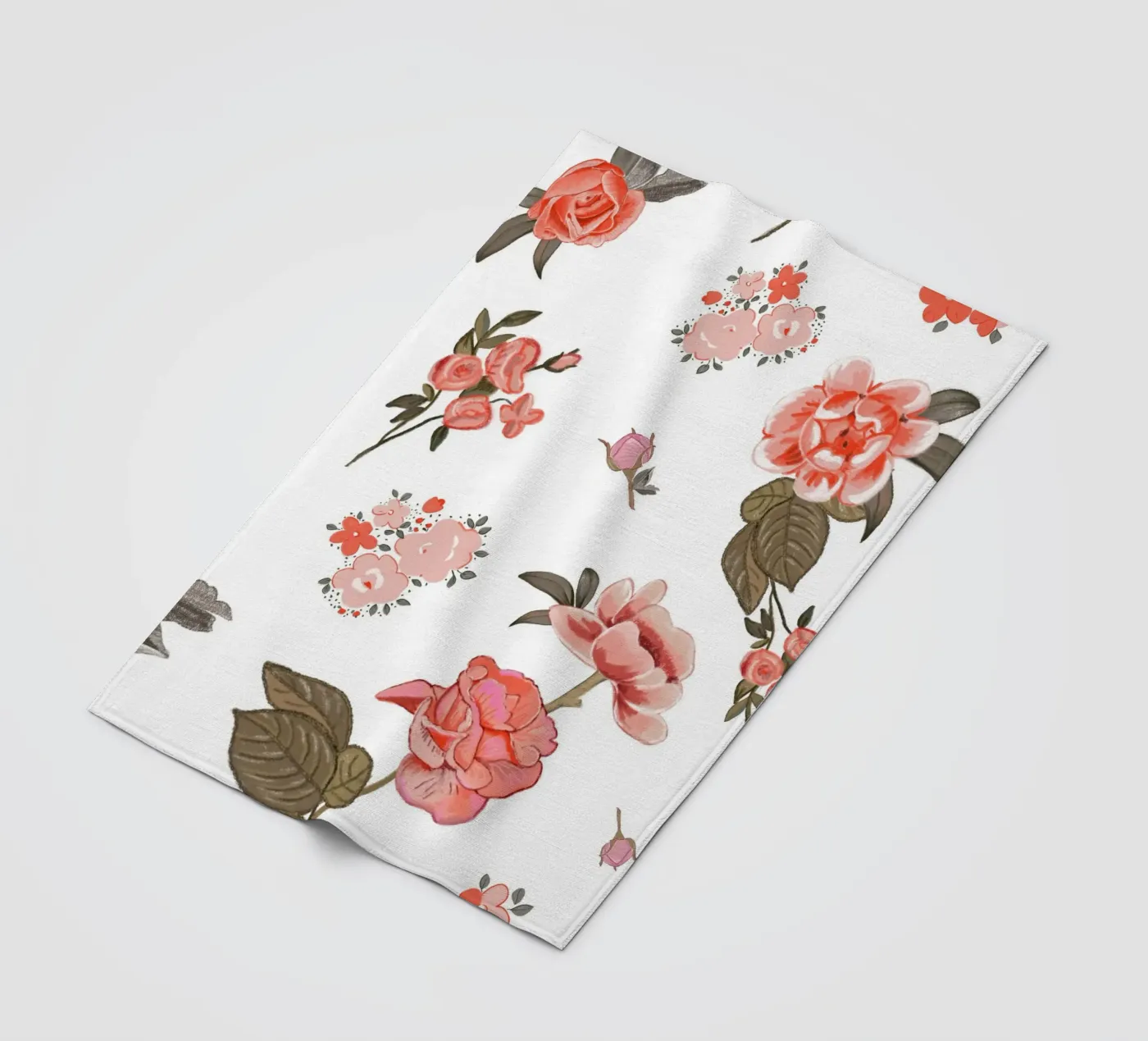 Oranges pattern background Fleecedecke von gulsengunel