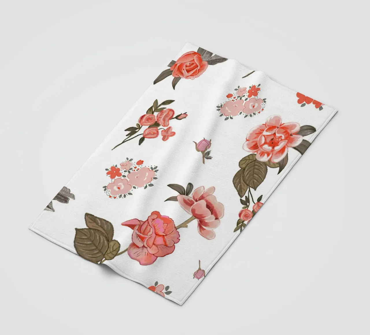 Sinaasappels patroon achtergrond fleecedeken van gulsengunel