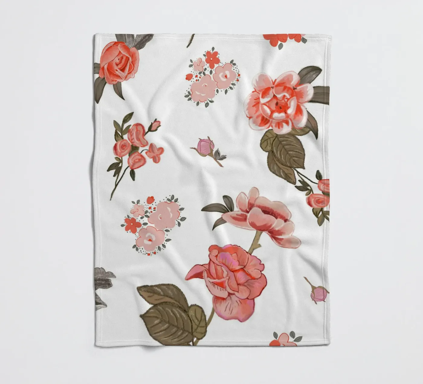 Oranges pattern background Fleecedecke von gulsengunel