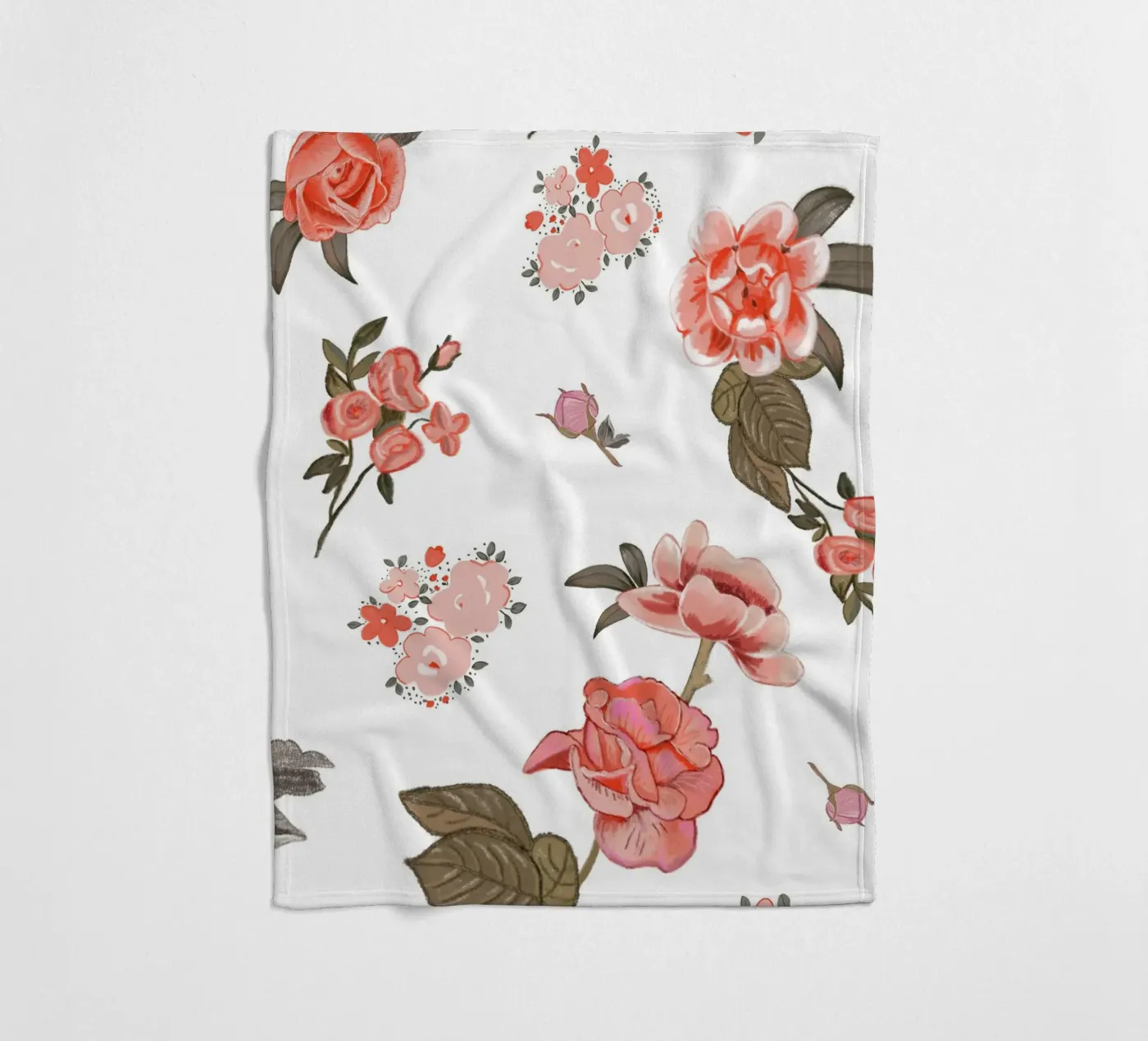 Oranges pattern background Fleecedecke von gulsengunel