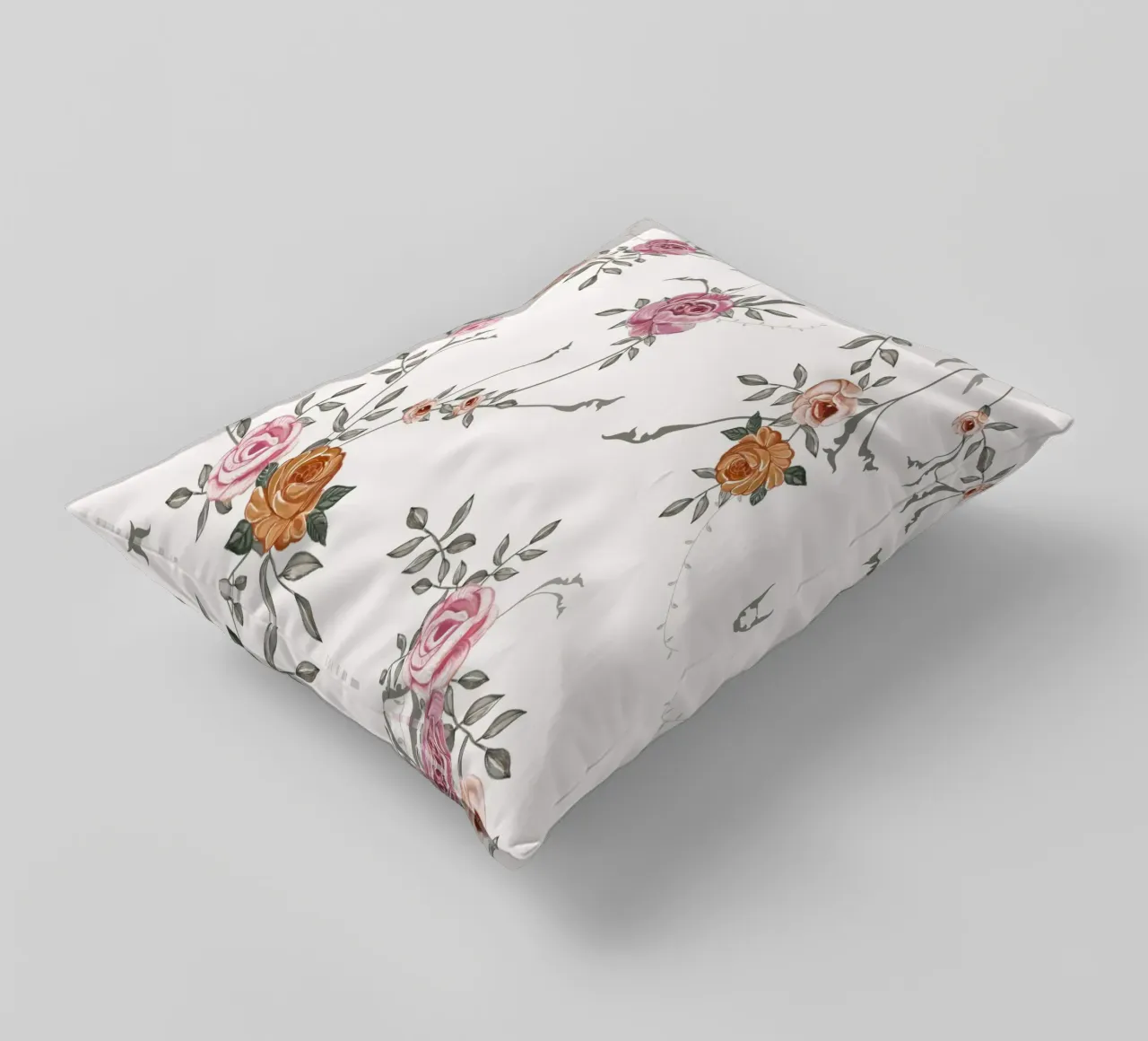 Modello di fiore oleoso cuscino da gulsengunel