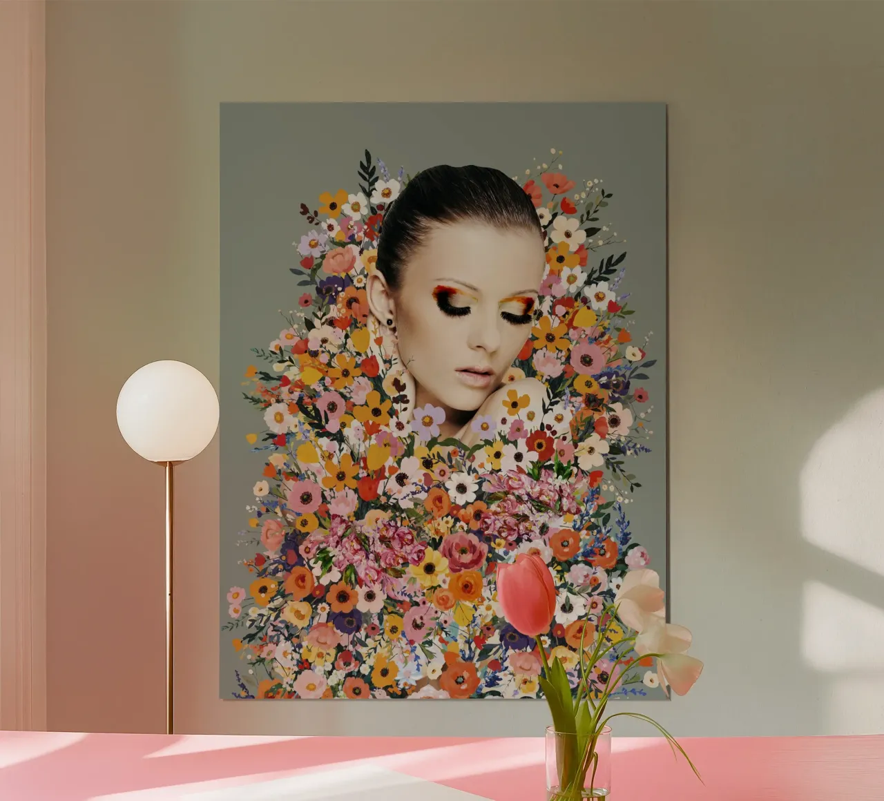 Constance poster con telaio in plastica da Ana Paula Hoppe