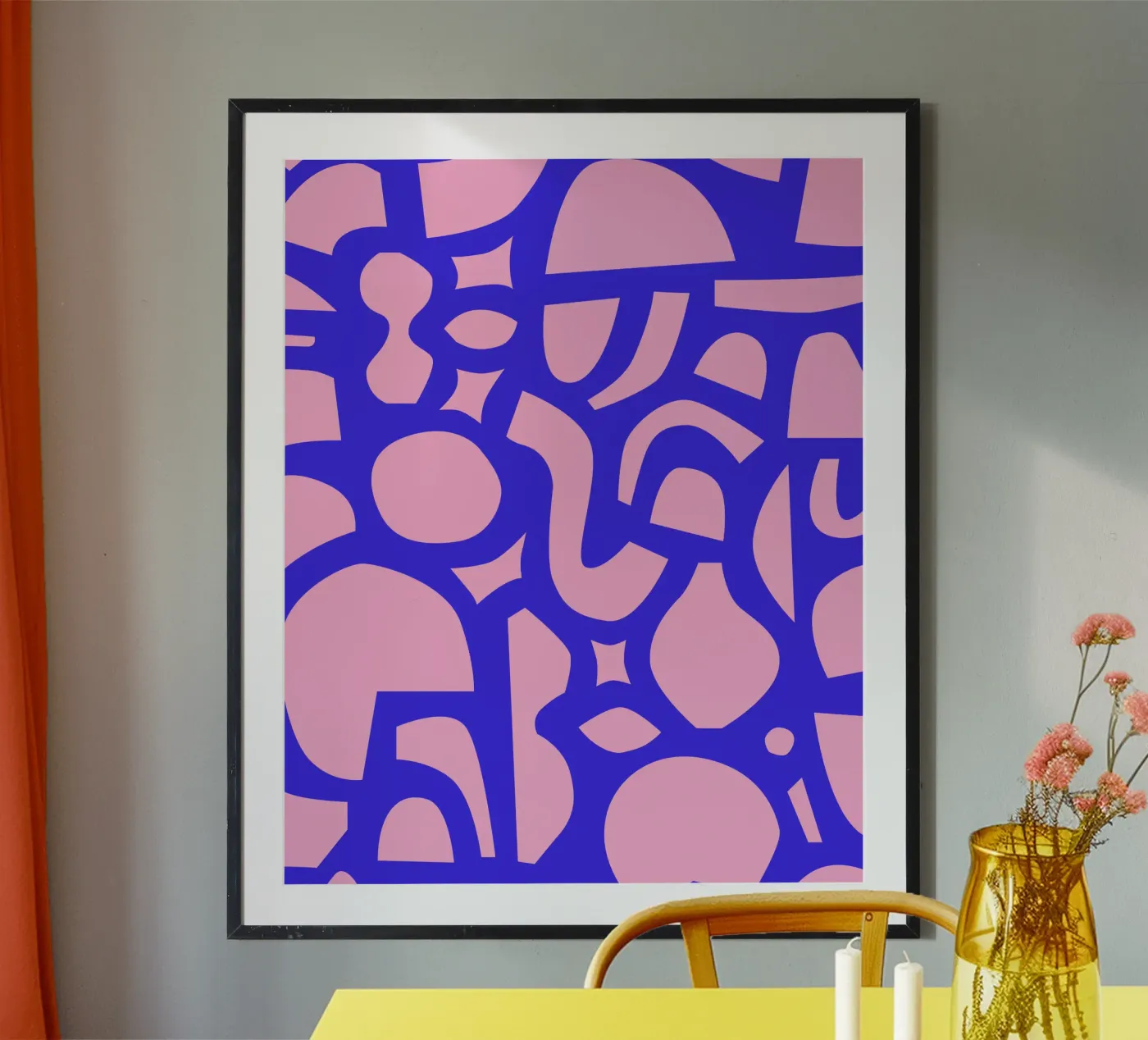 Geometric harmony poster by Artezza