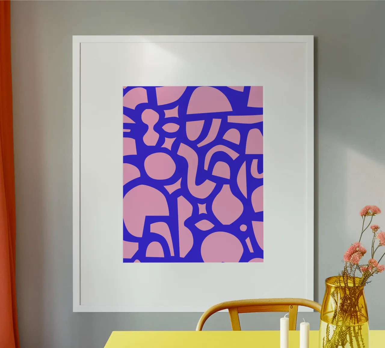 Geometric harmony poster by Artezza