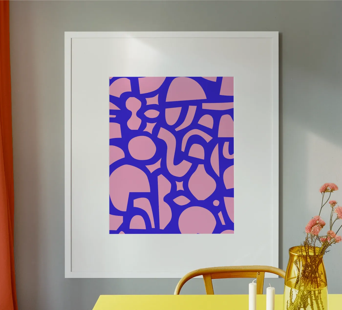 Geometric harmony poster by Artezza