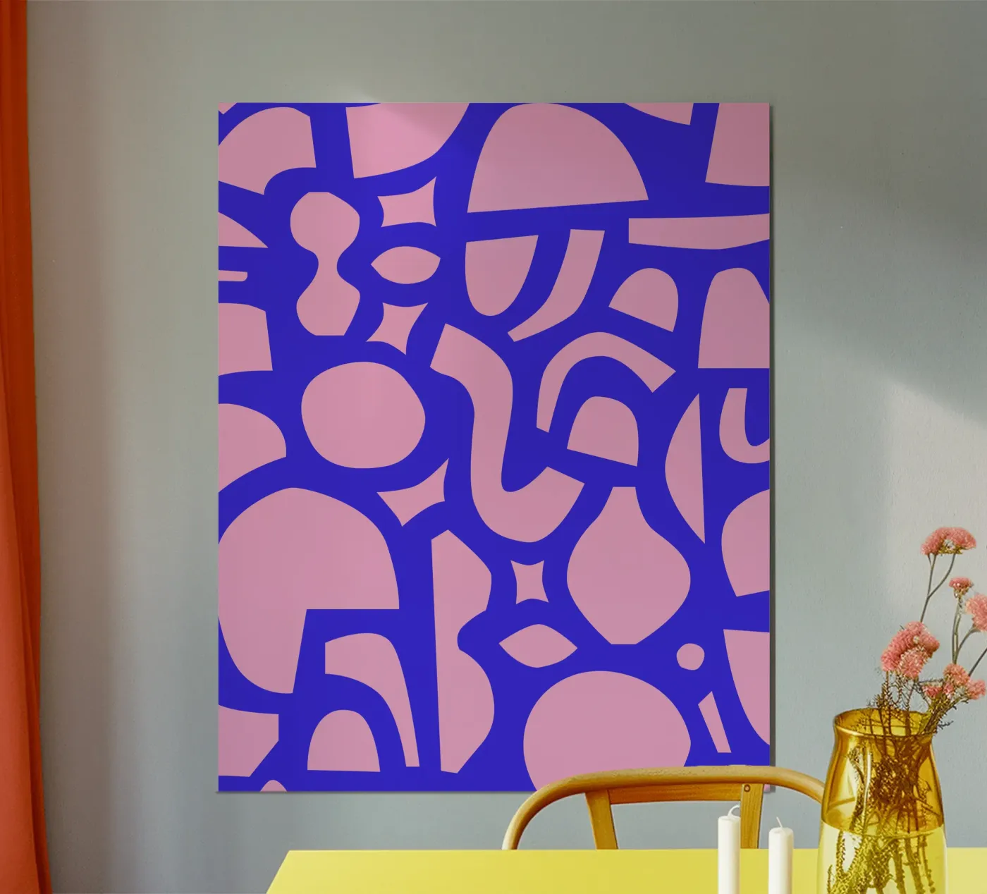Geometric harmony poster by Artezza